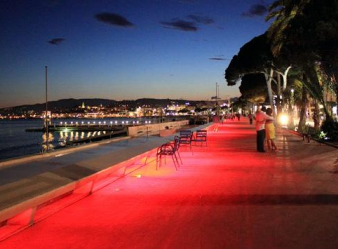 Tour nocturno por Cannes