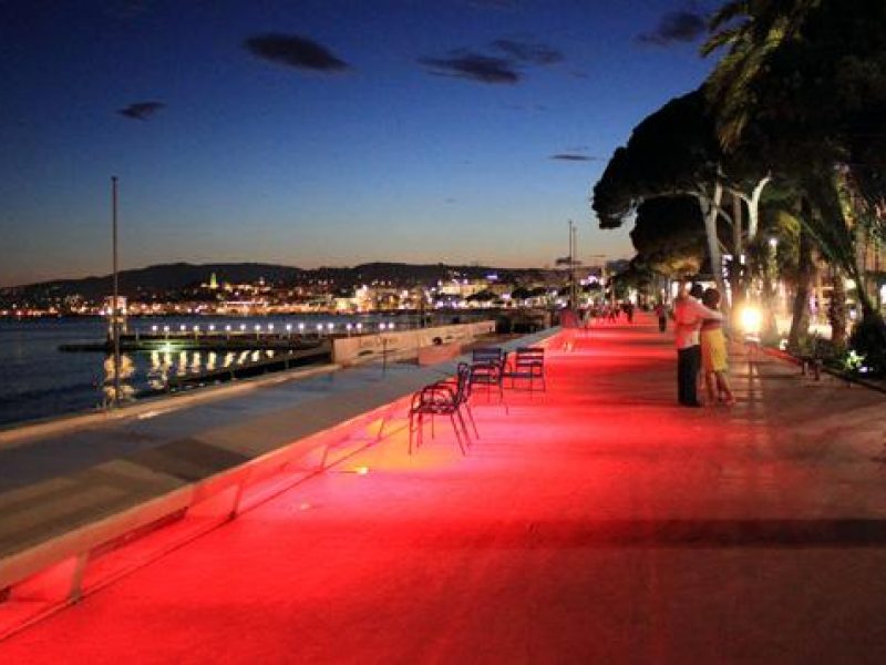Tour nocturno por Cannes